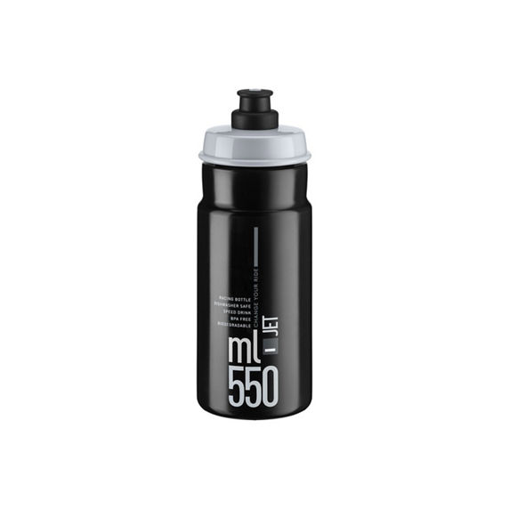 Gertuvė Elite Bottle Jet / Black Grey / 550ml