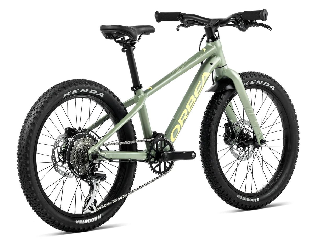 Vaikiškas dviratis Orbea MX 20 TEAM DISC / Metallic Green Artichoke (Matt) - Yellow (Matt)