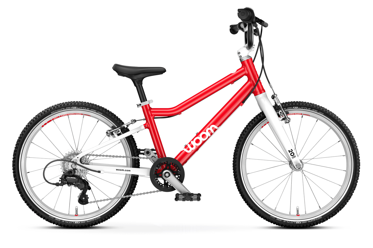 Vaikiškas dviratis Woom 4 GO / Red