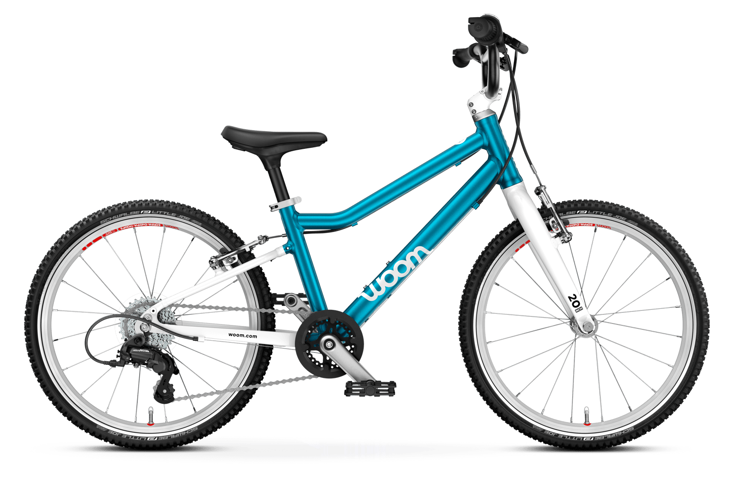Vaikiškas dviratis Woom 4 GO / Metallic blue