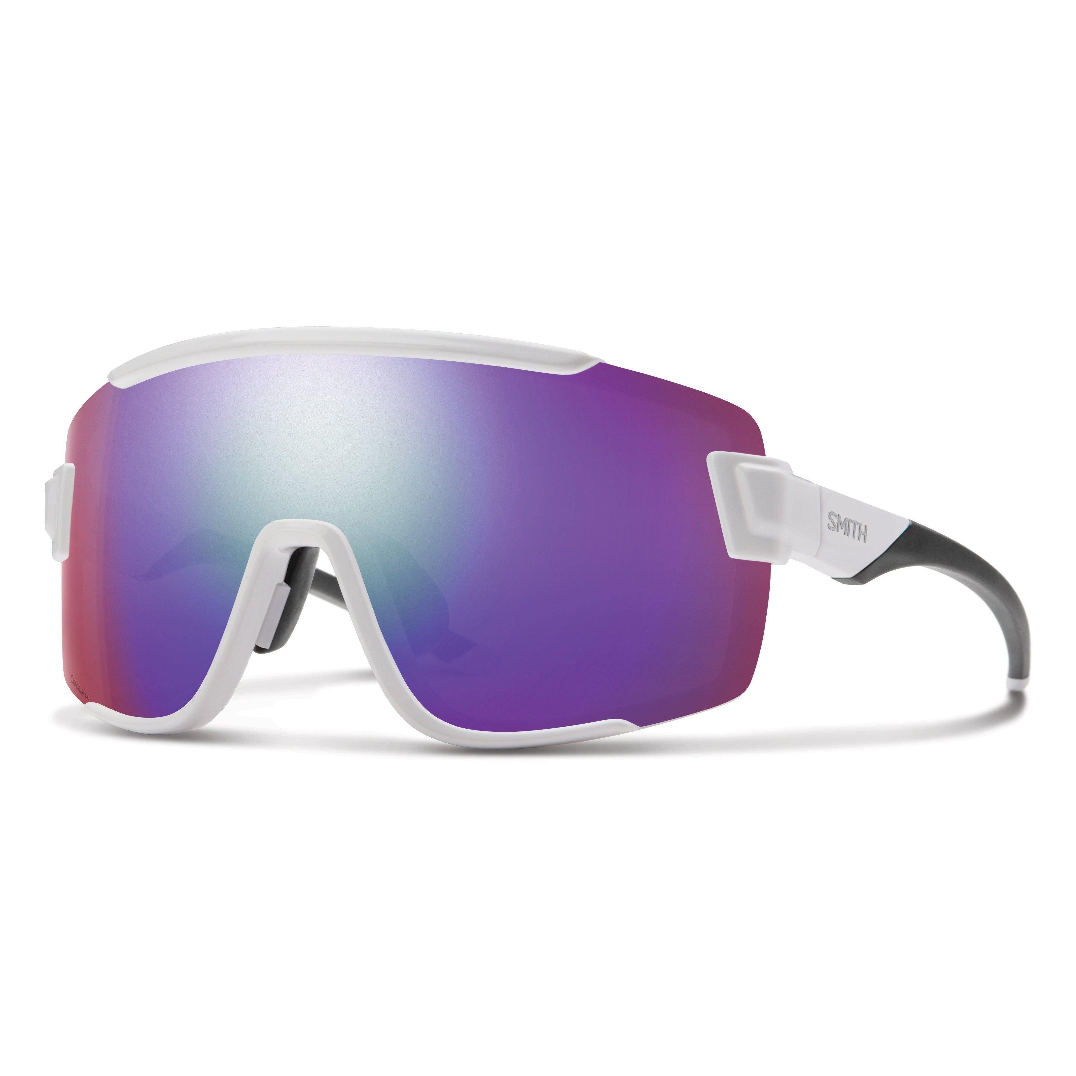Akiniai Smith WILDCAT / White + ChromaPop Violet Mirror