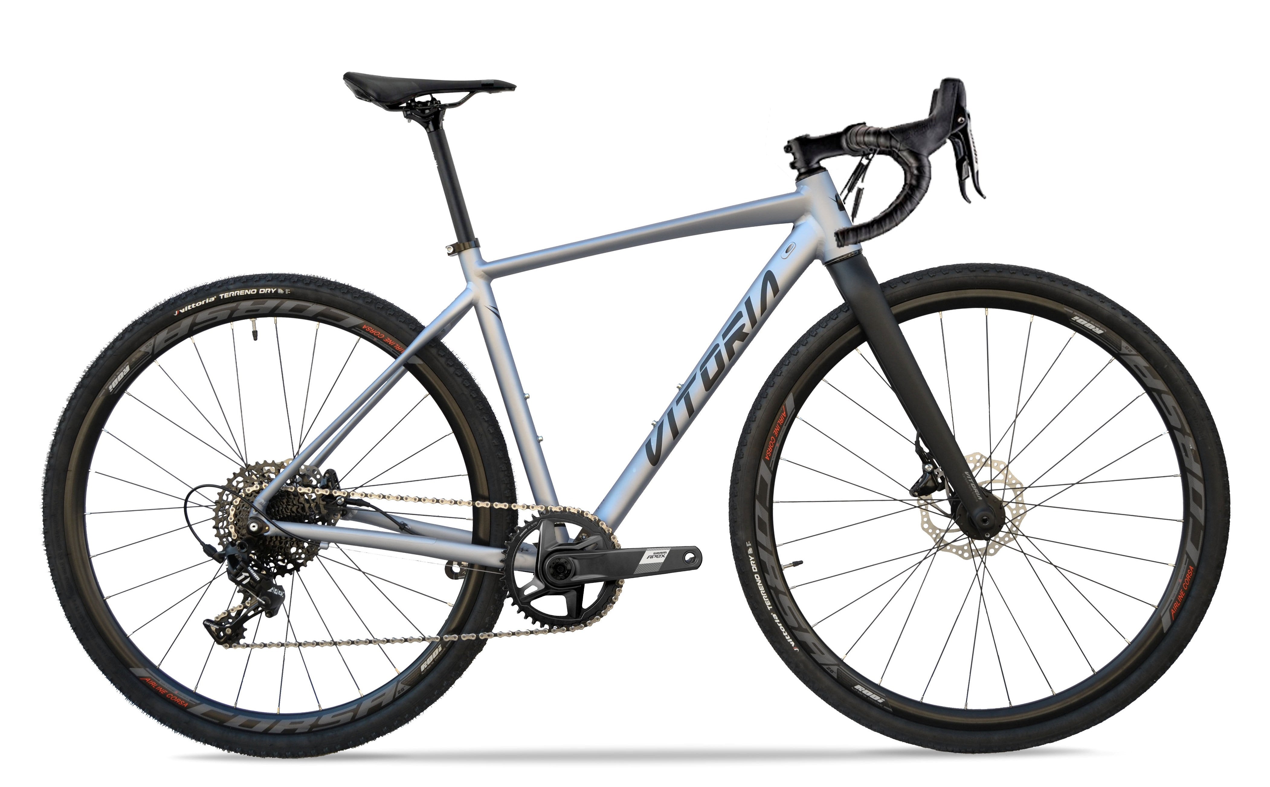 Dviratis Vitoria NYX Explorer Sram Apex 1x12 / Silver