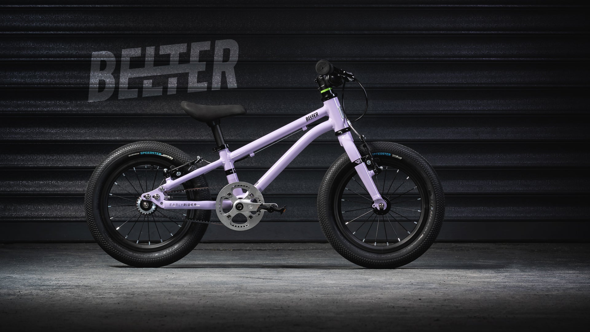 Vaikiškas dviratis Early Rider Belter 14" / Violet Haze