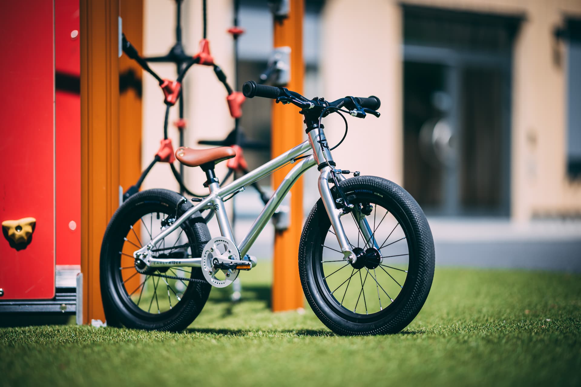 Vaikiškas dviratis Early Rider Belter 16" / Brushed Aluminium
