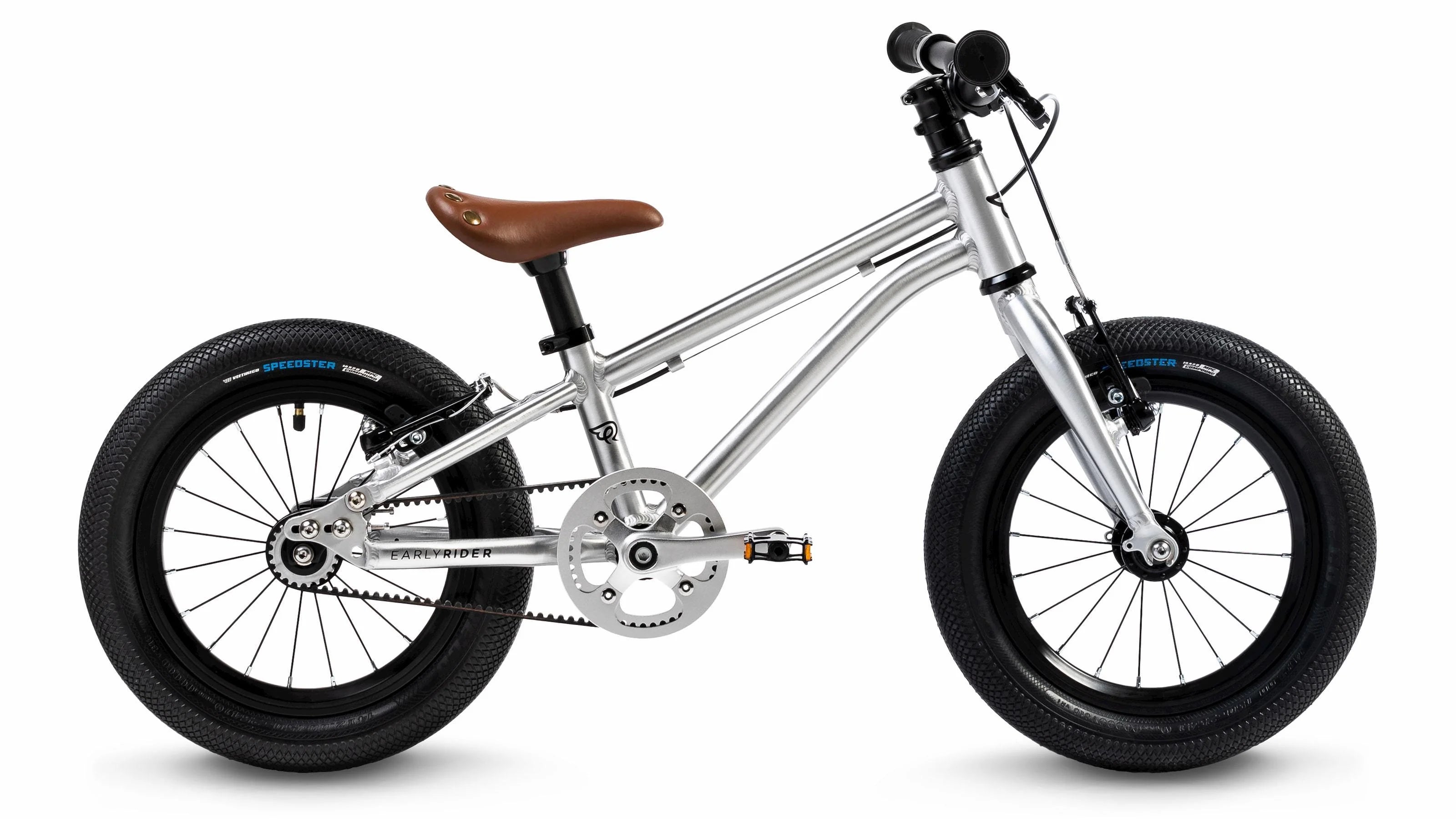 Vaikiškas dviratis Early Rider Belter 14" / Brushed Aluminium