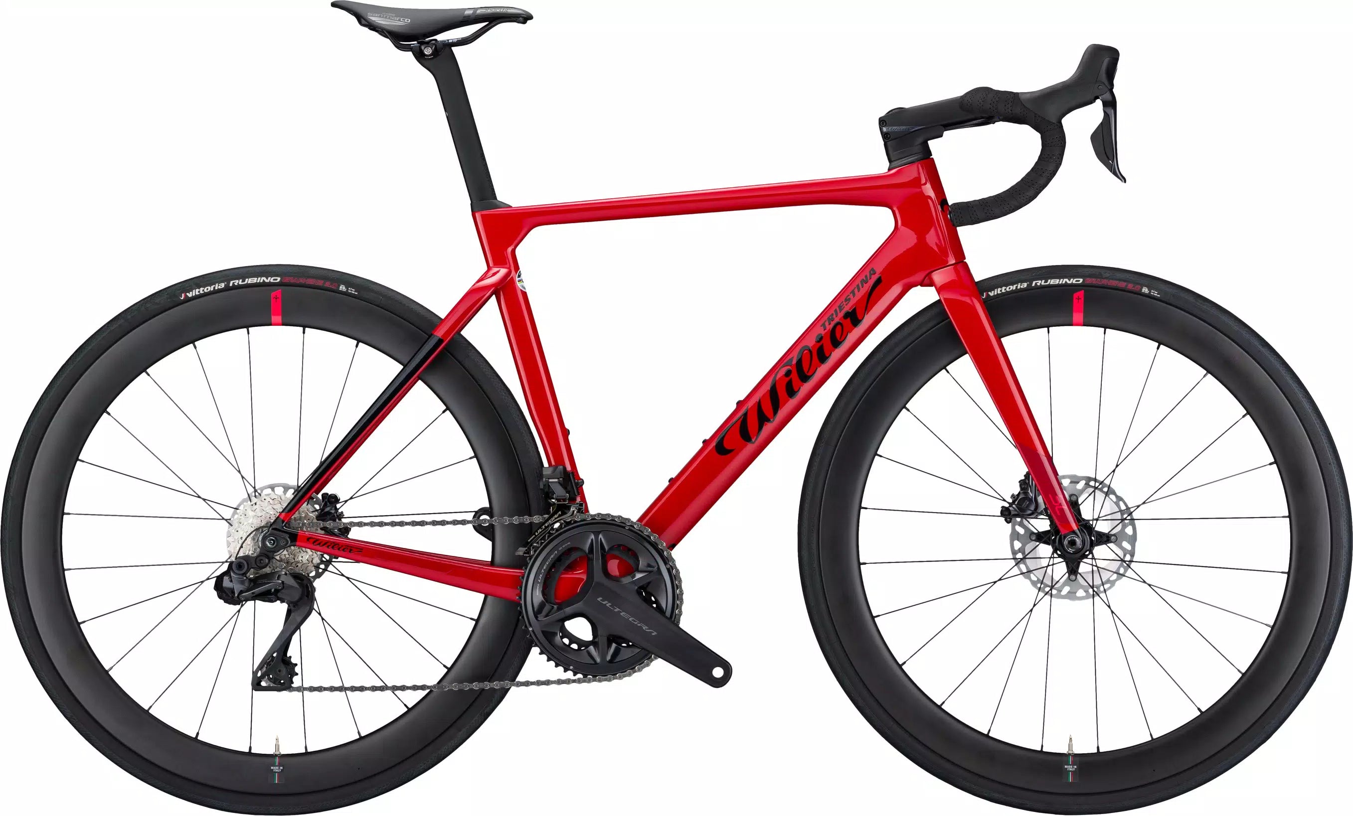 Dviratis Wilier Filante SL 105 DI2 2x12 NDR50 / Red