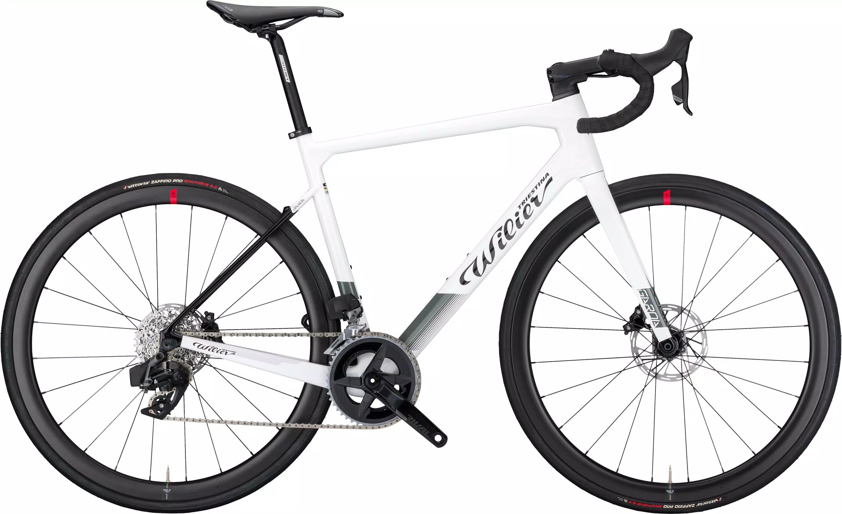 Dviratis Wilier Garda 105 2x12 / White Black