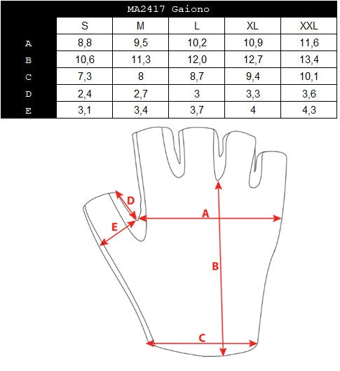 Pirštinės Silvini Gaiono / Black