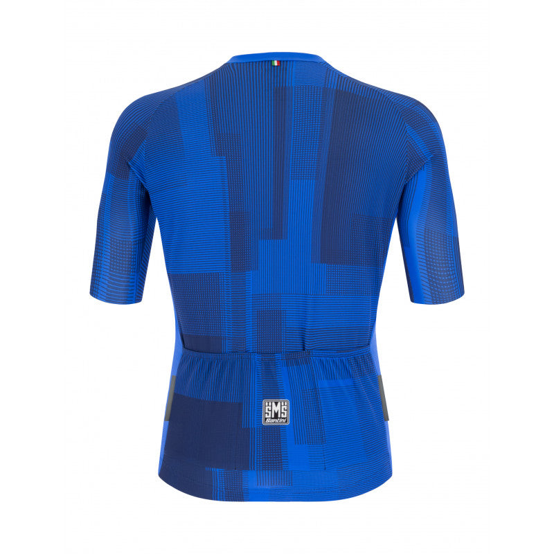 Vyriški marškinėliai Santini Karma Kinetic / Blue (EKSPOZICINĖ PREKĖ)