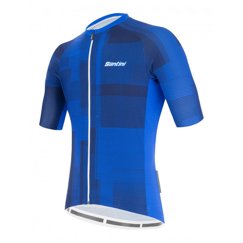 Vyriški marškinėliai Santini Karma Kinetic / Blue (EKSPOZICINĖ PREKĖ)