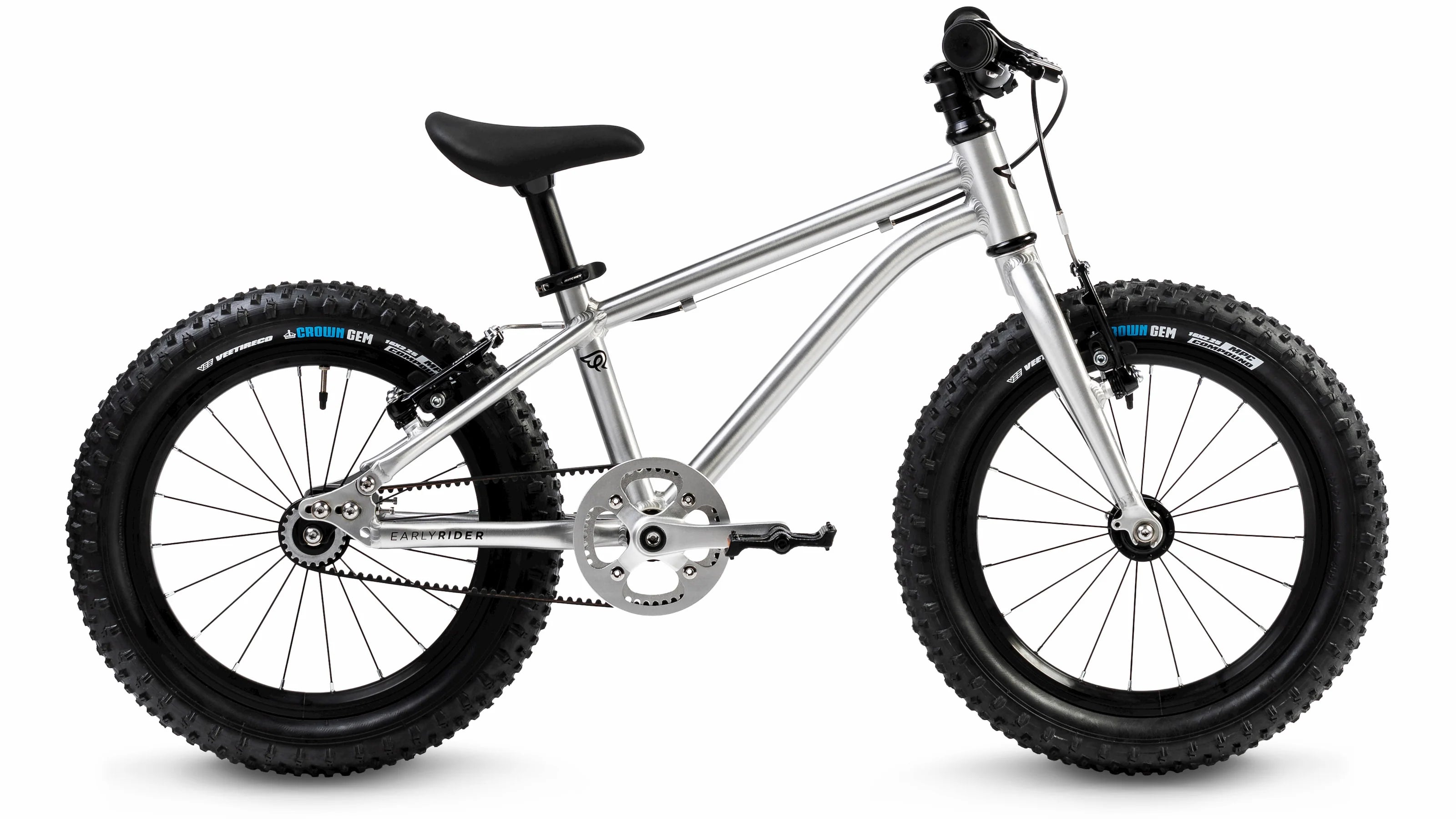 Vaikiškas dviratis Early Rider Seeker 16" / Brushed Aluminium
