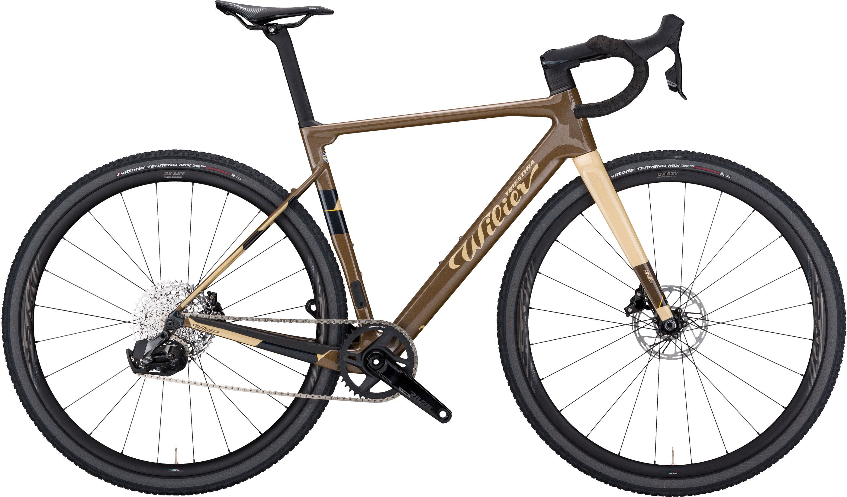 Dviratis Wilier Rave SL GRX 1x12 / Brown Sand