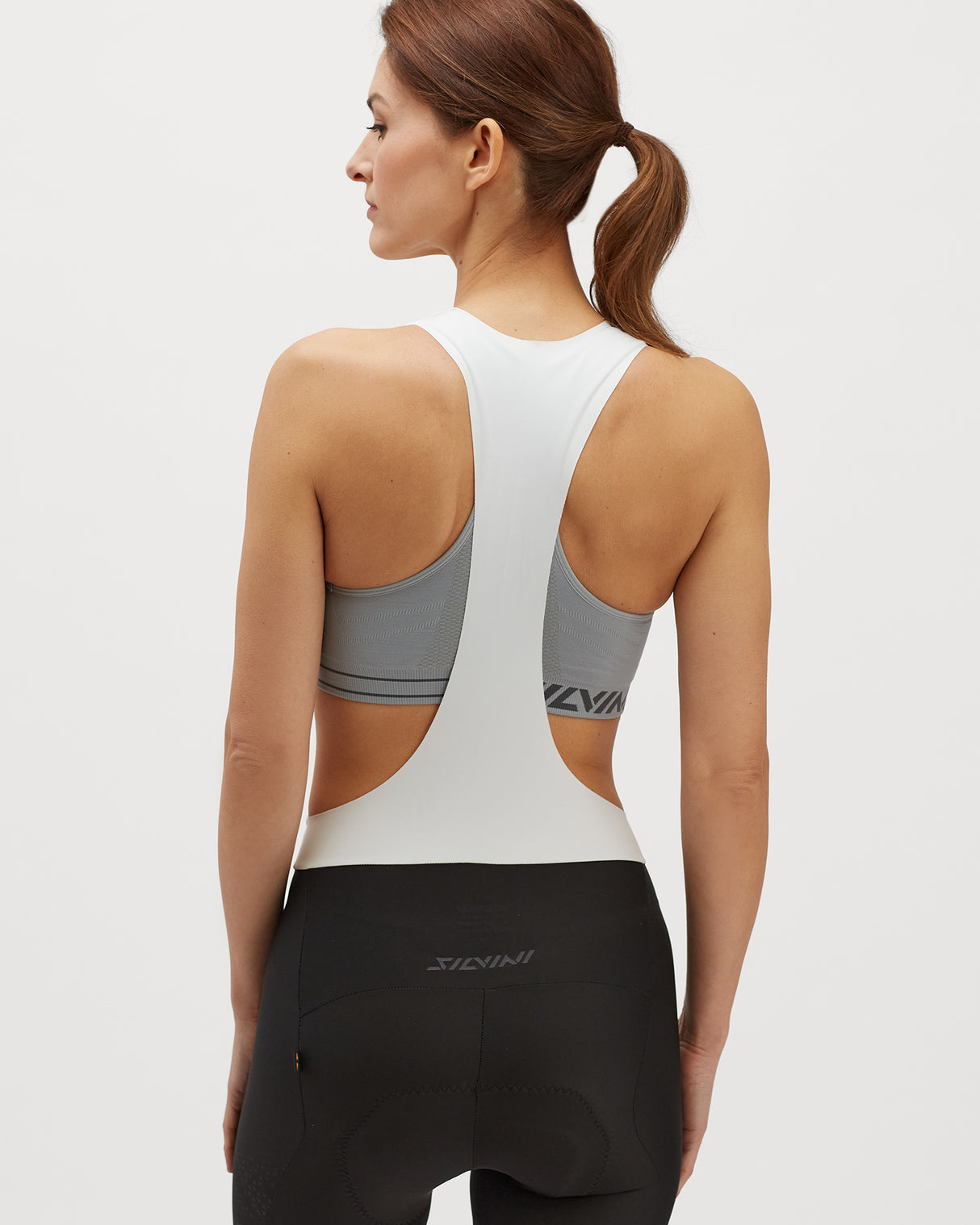 Moteriški šortai su paminkštinimu Silvini Santerno / Black White