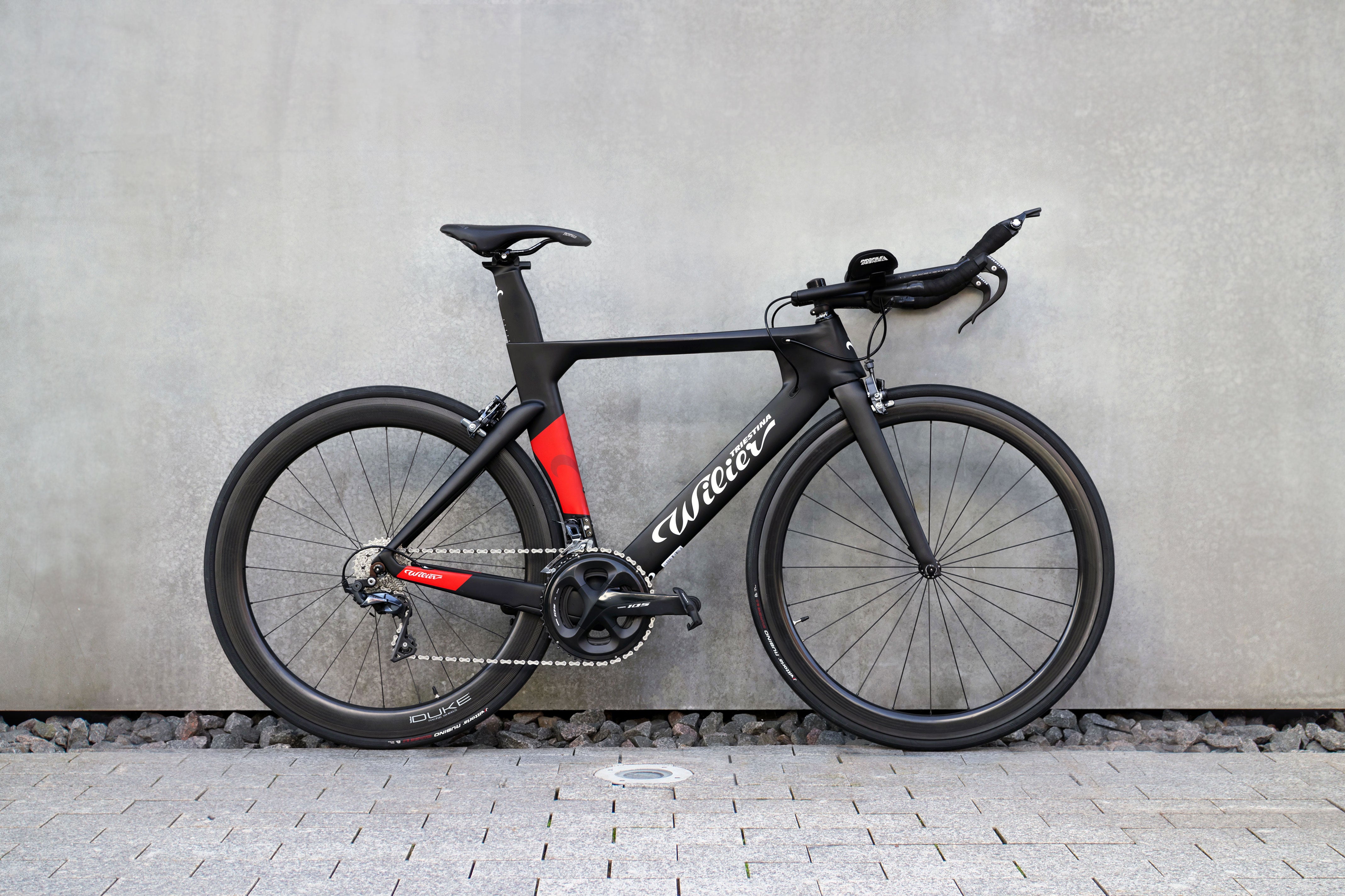 Wilier Time Trial / Black Red