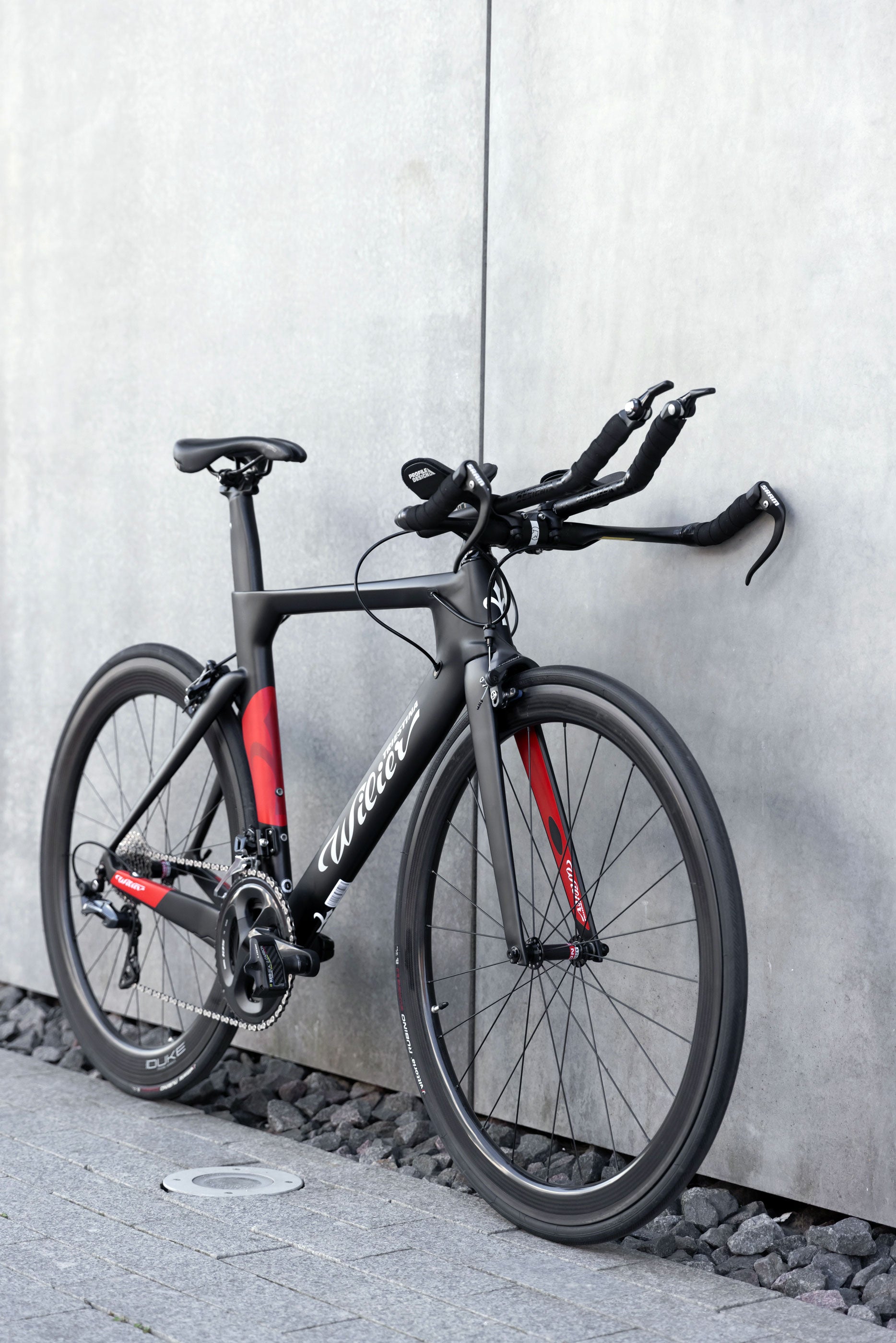 Wilier Time Trial / Black Red