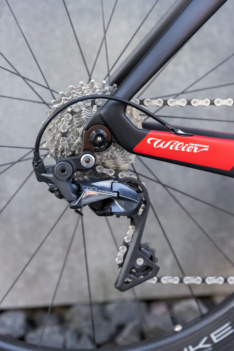 Dviratis Wilier Time Trial (naudotas) / Black Red