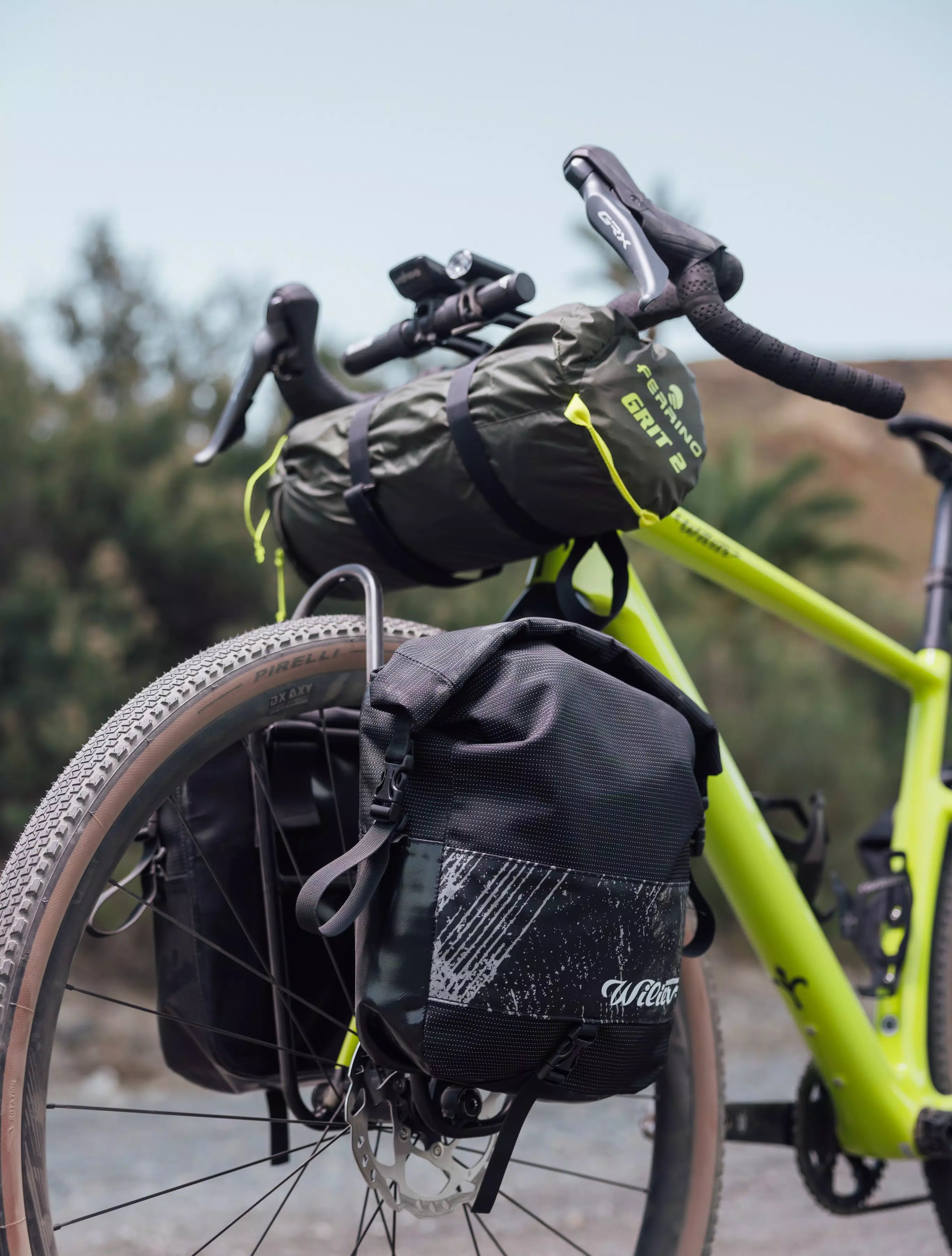 Dviratis Wilier Adlar Rival AXS 1x12 / Lime Black