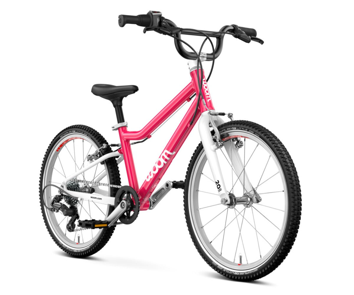 Vaikiškas dviratis Woom 4 GO / Hot Pink