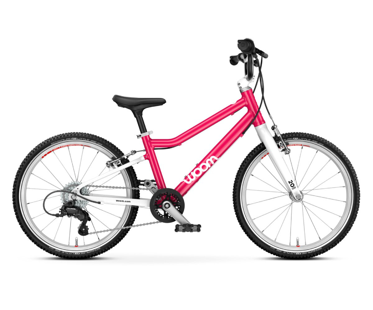 Vaikiškas dviratis Woom 4 GO / Hot Pink