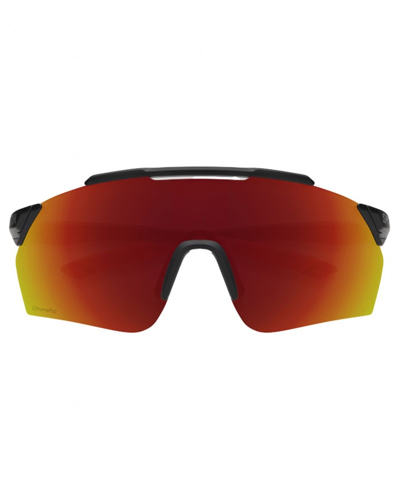 Akiniai Smith RUCKUS / Matte Black + ChromaPop Red