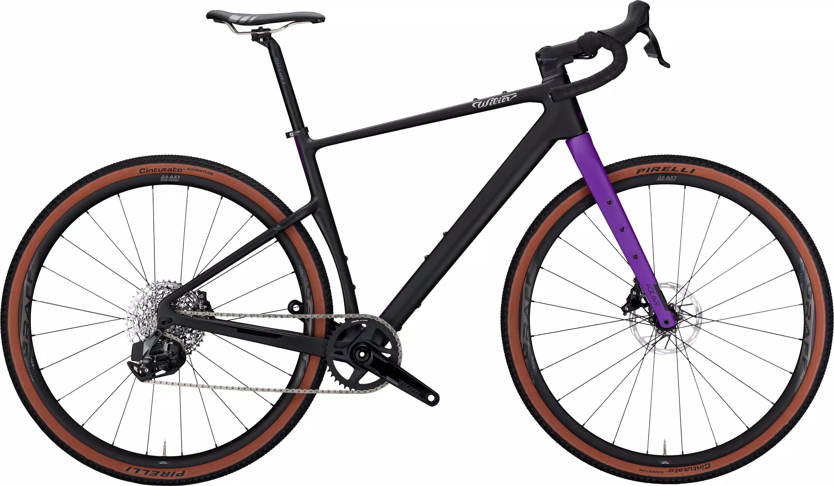 Dviratis Wilier Adlar GRX 1 x 11 / Black Purple