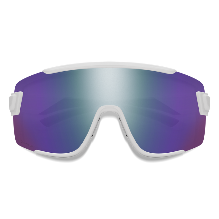 Akiniai Smith WILDCAT / White + ChromaPop Violet Mirror