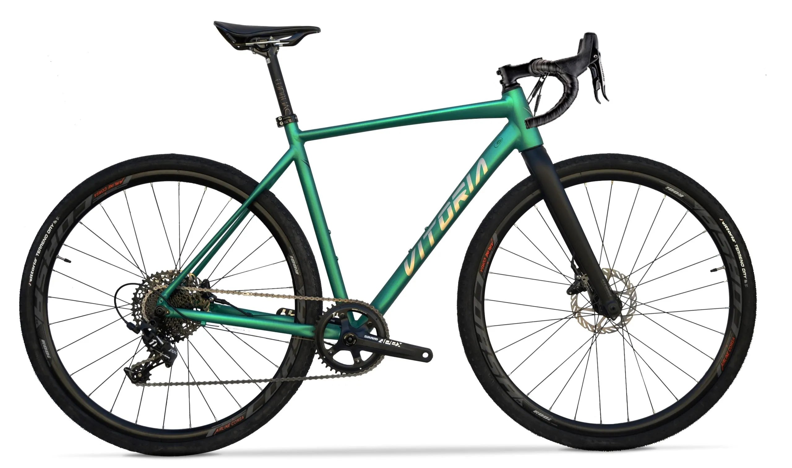 Dviratis Vitoria NYX Explorer Sram Apex 1x12 / Forest Green