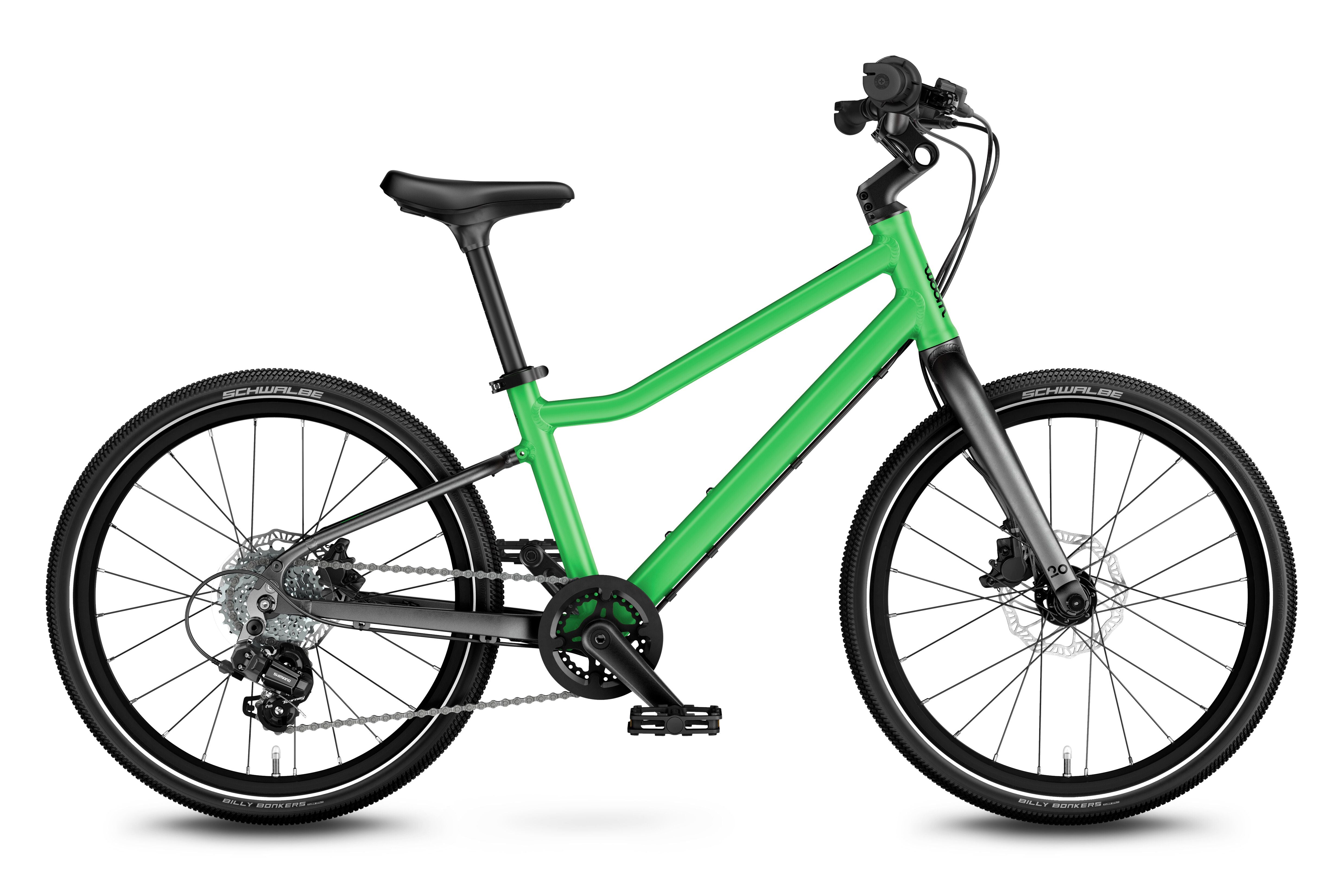 Vaikiškas dviratis Woom EXPLORER 4 / Jungle Green