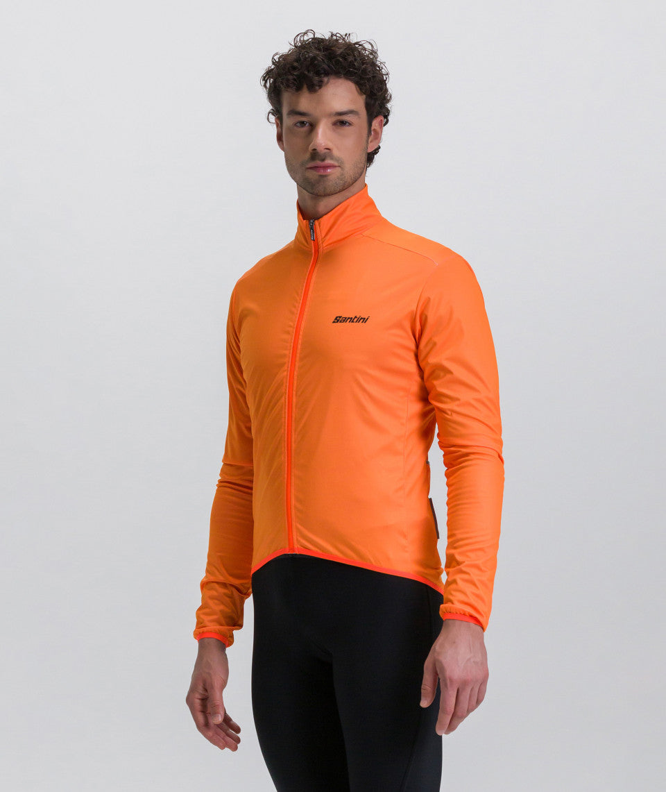 Vyriška striukė Santini Nebula Puro Windbreaker / Orange