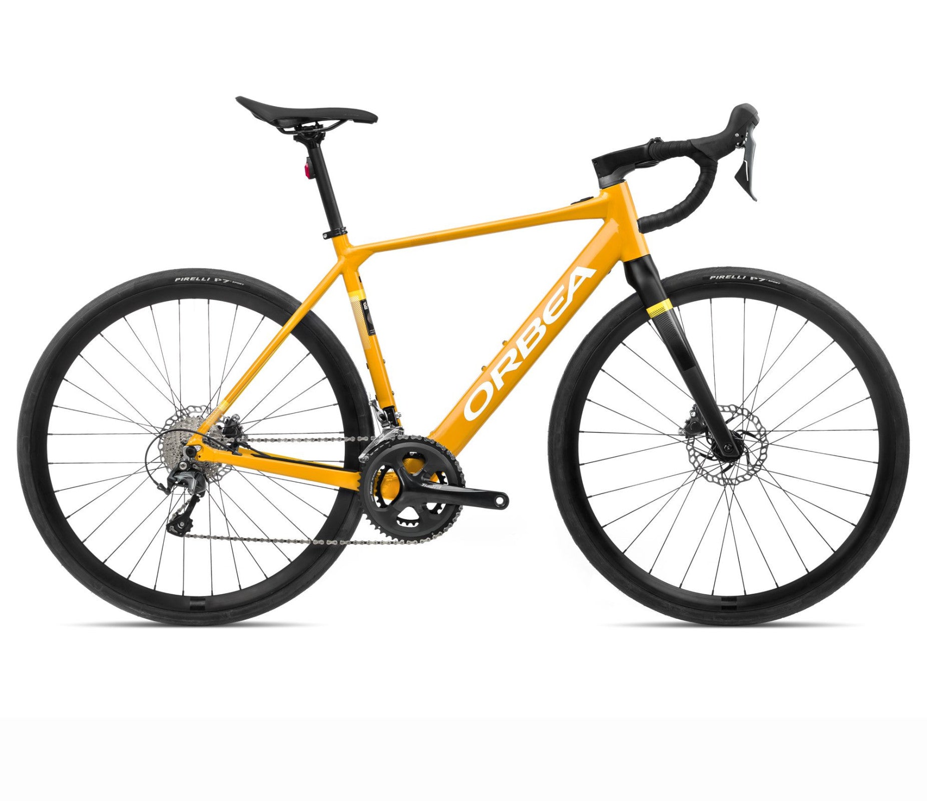Elektrinis dviratis Orbea GAIN D40 20mph / Mango (Gloss) - Black (Matt)