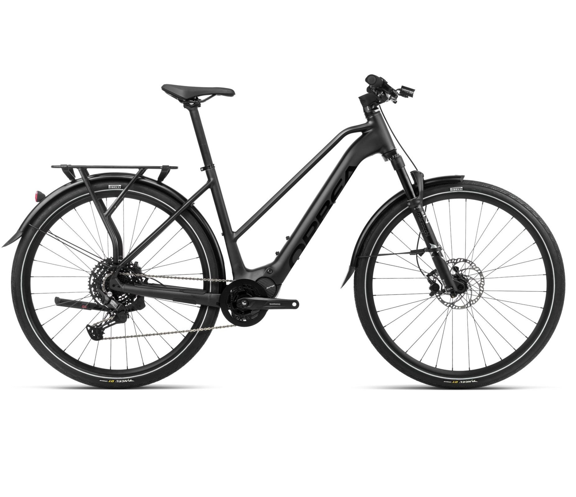 Elektrinis dviratis Orbea KEMEN MID 30 / Metallic Night Black (Matt-Gloss)