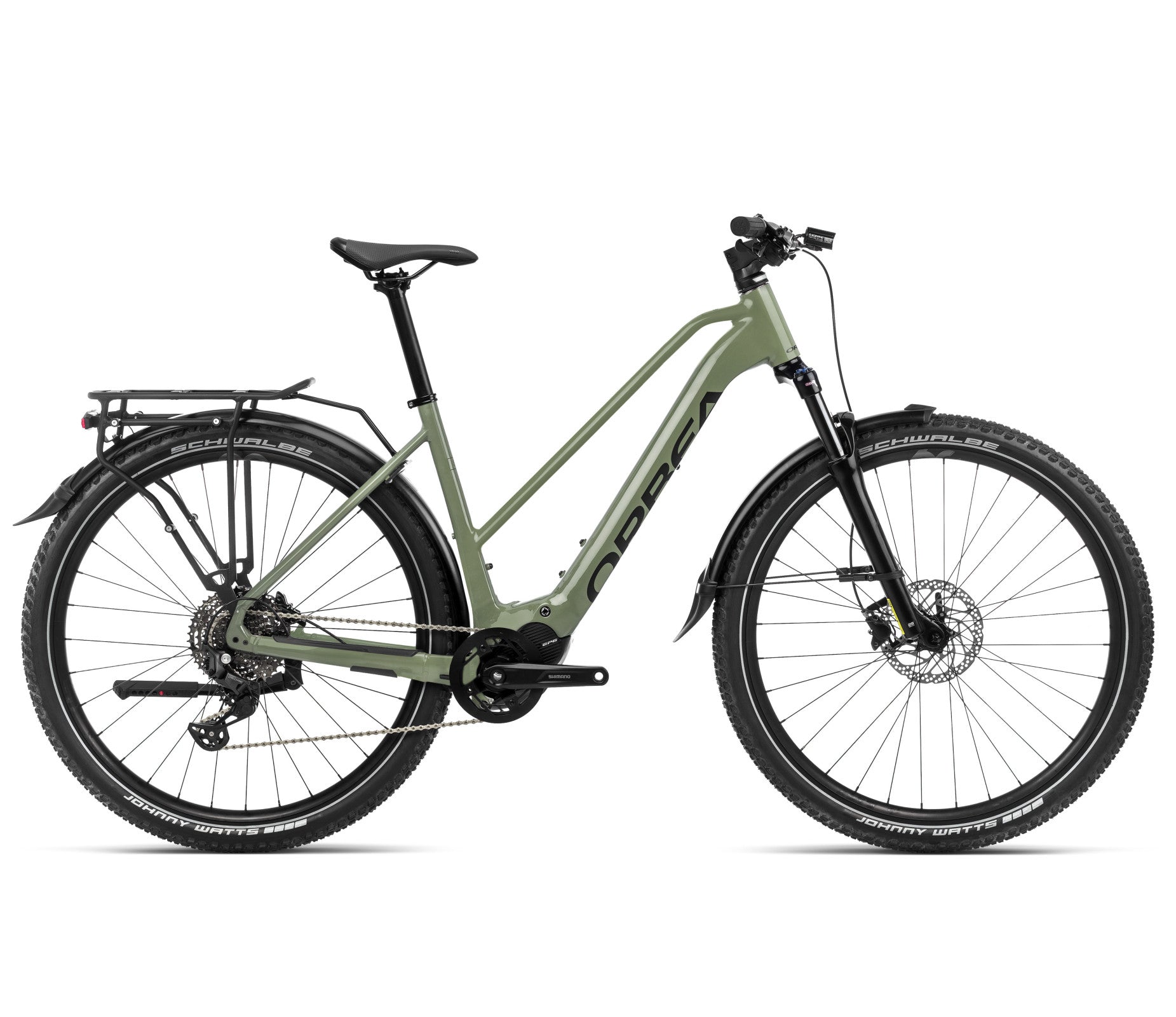 Elektrinis dviratis Orbea KEMEN MID SUV 40 20mph / Urban Green (Gloss) - Black (Matt)