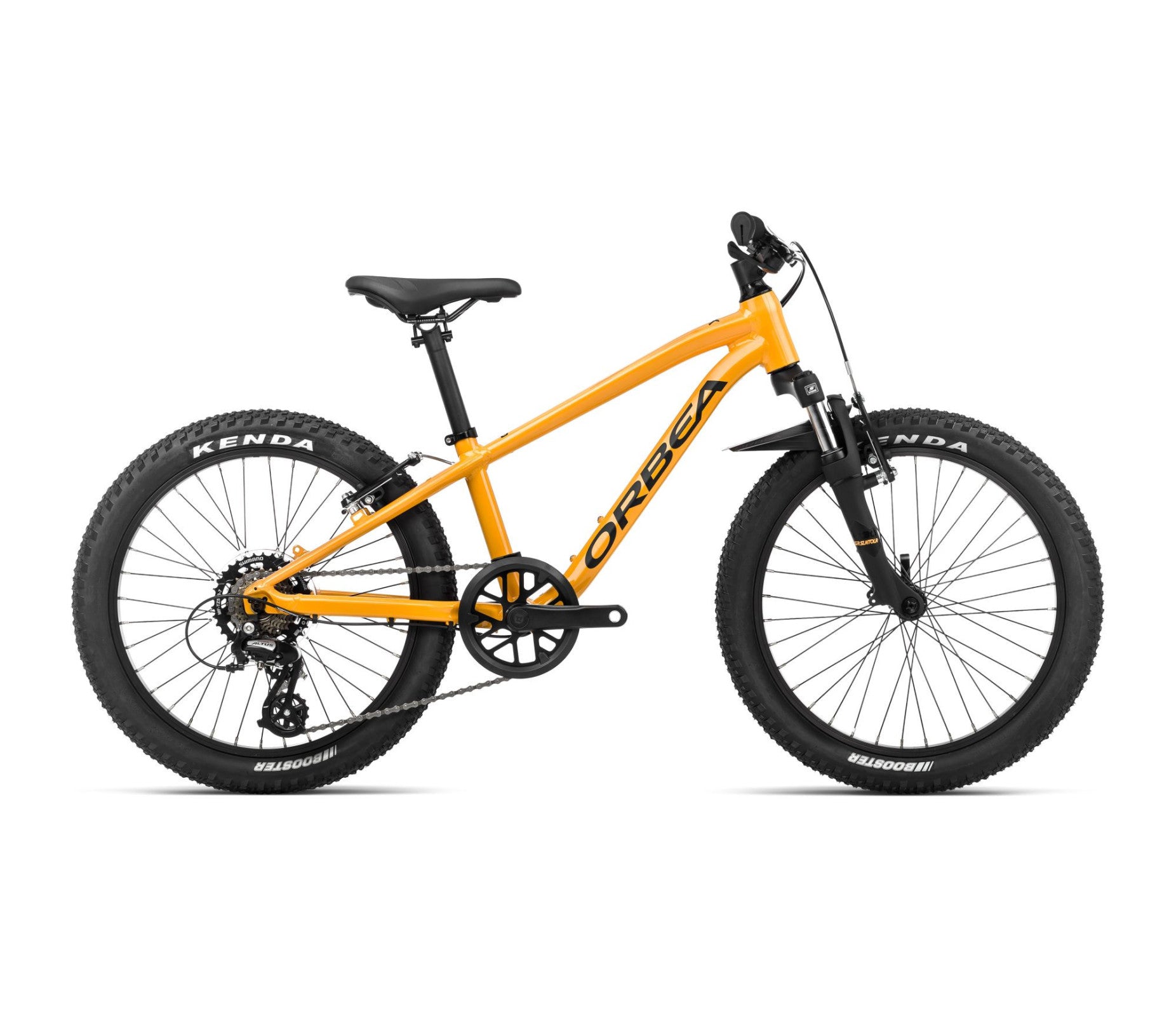 Vaikiškas dviratis Orbea MX 20 XC / Mango (Gloss) - Black (Matt)