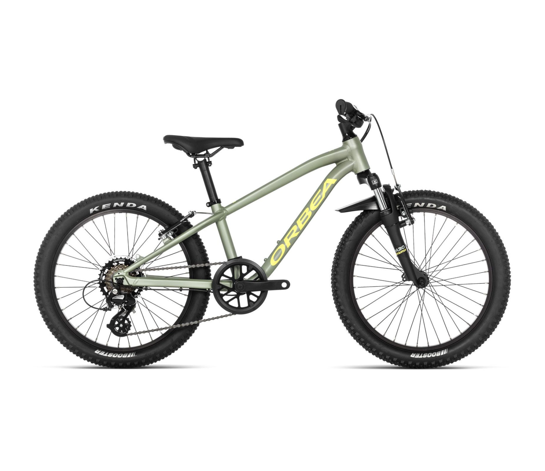 Vaikiškas dviratis Orbea MX 20 XC / Metallic Green Artichoke (Matt) - Yellow (Matt)