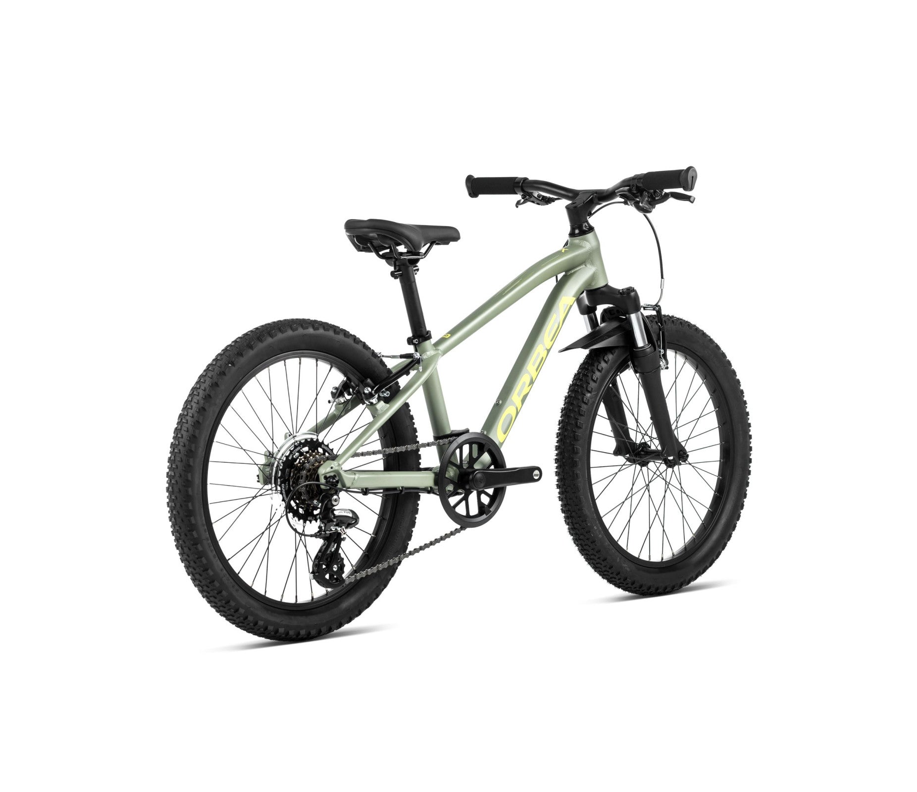 Vaikiškas dviratis Orbea MX 20 XC / Metallic Green Artichoke (Matt) - Yellow (Matt)