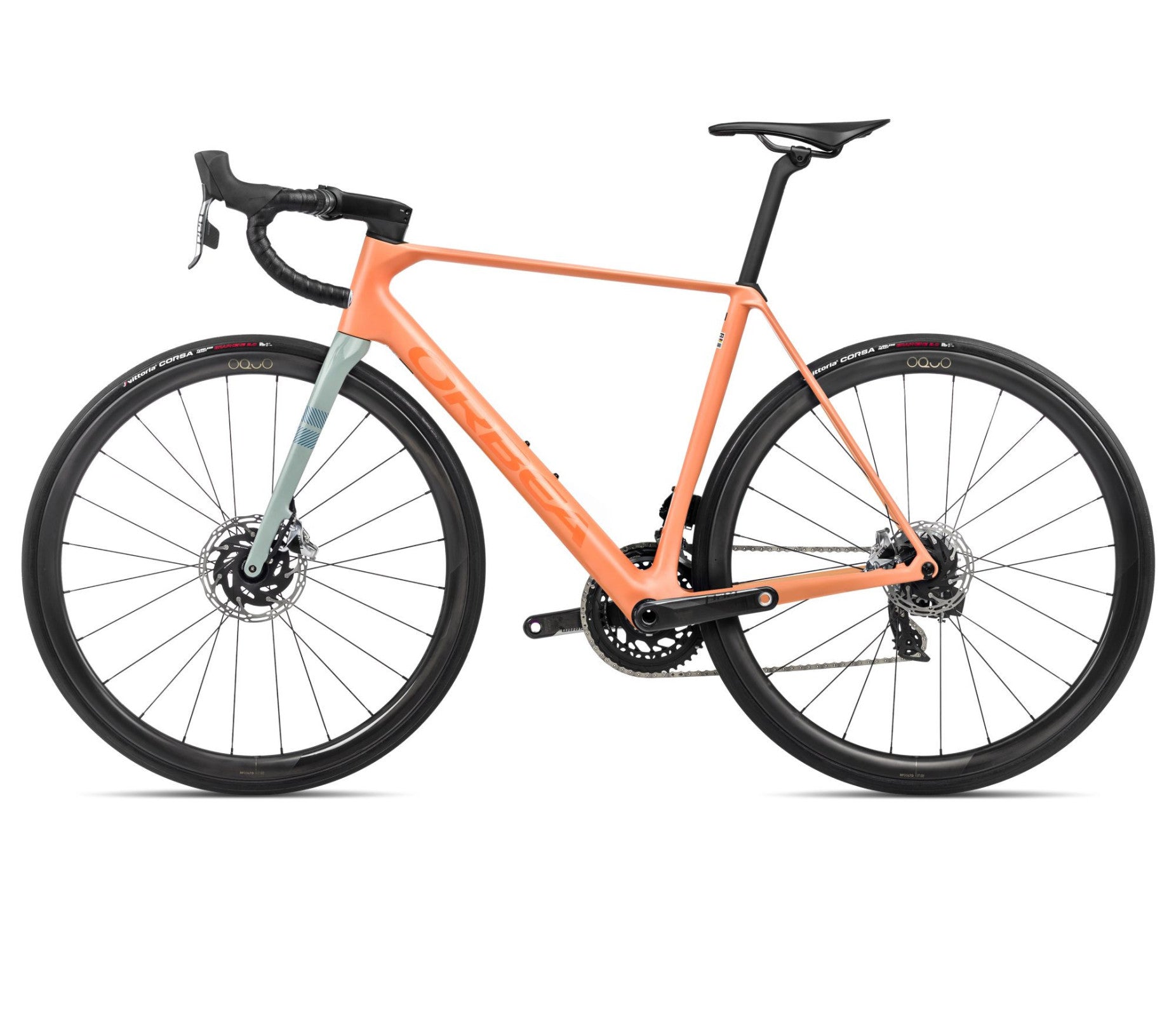 Dviratis Orbea ORCA M11eLTD PWR / Orange Cloud (Matt) - Stone Blue (Matt-Gloss)
