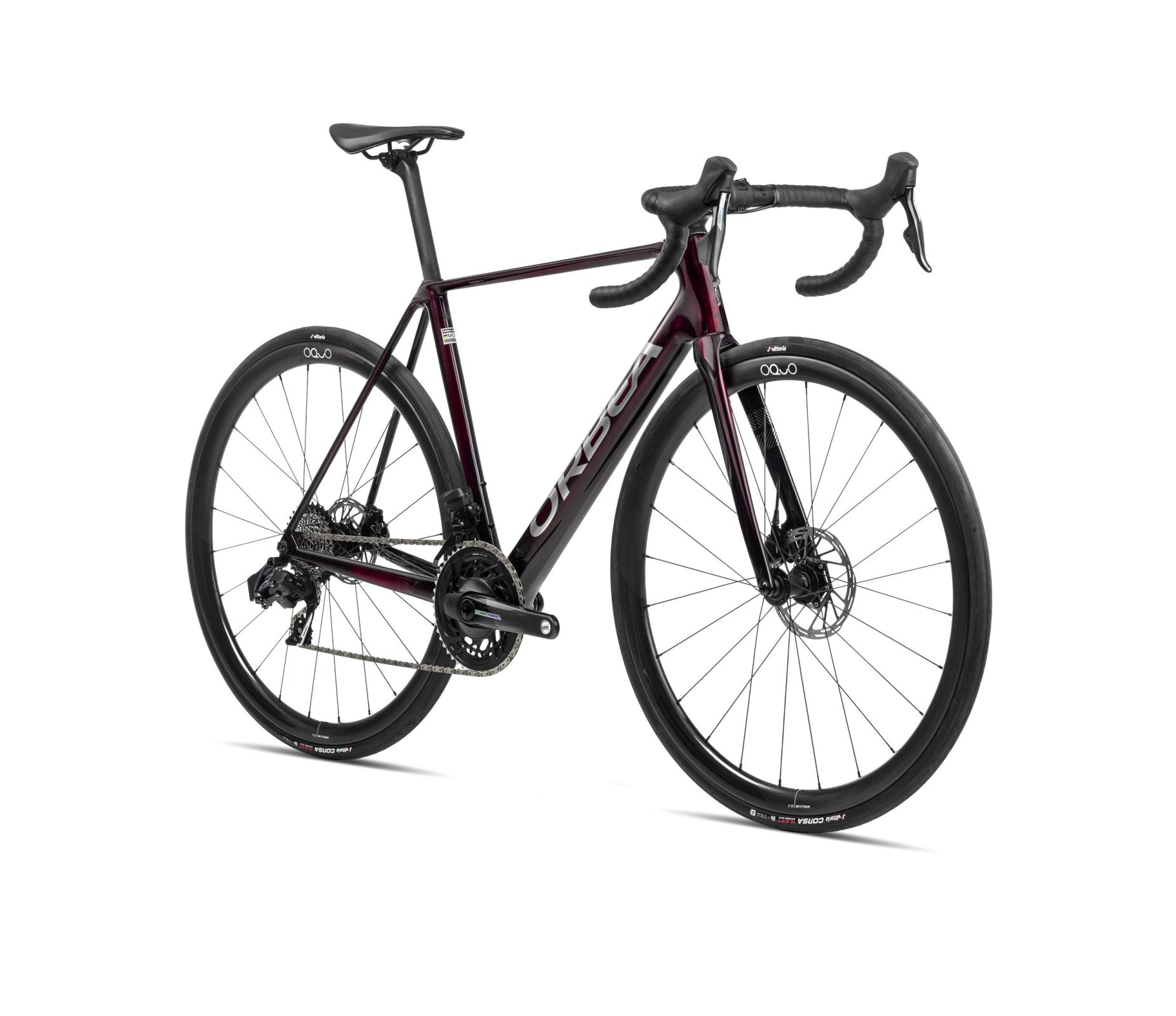 Dviratis Orbea ORCA M21eTEAM PWR / Wine Red-Titanium (Gloss)