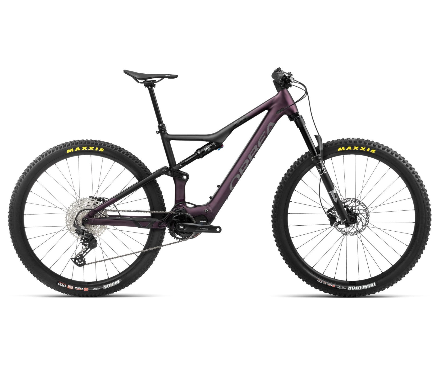 Elektrinis dviratis Orbea RISE H30 / Metallic Mulberry-Black (Matt)
