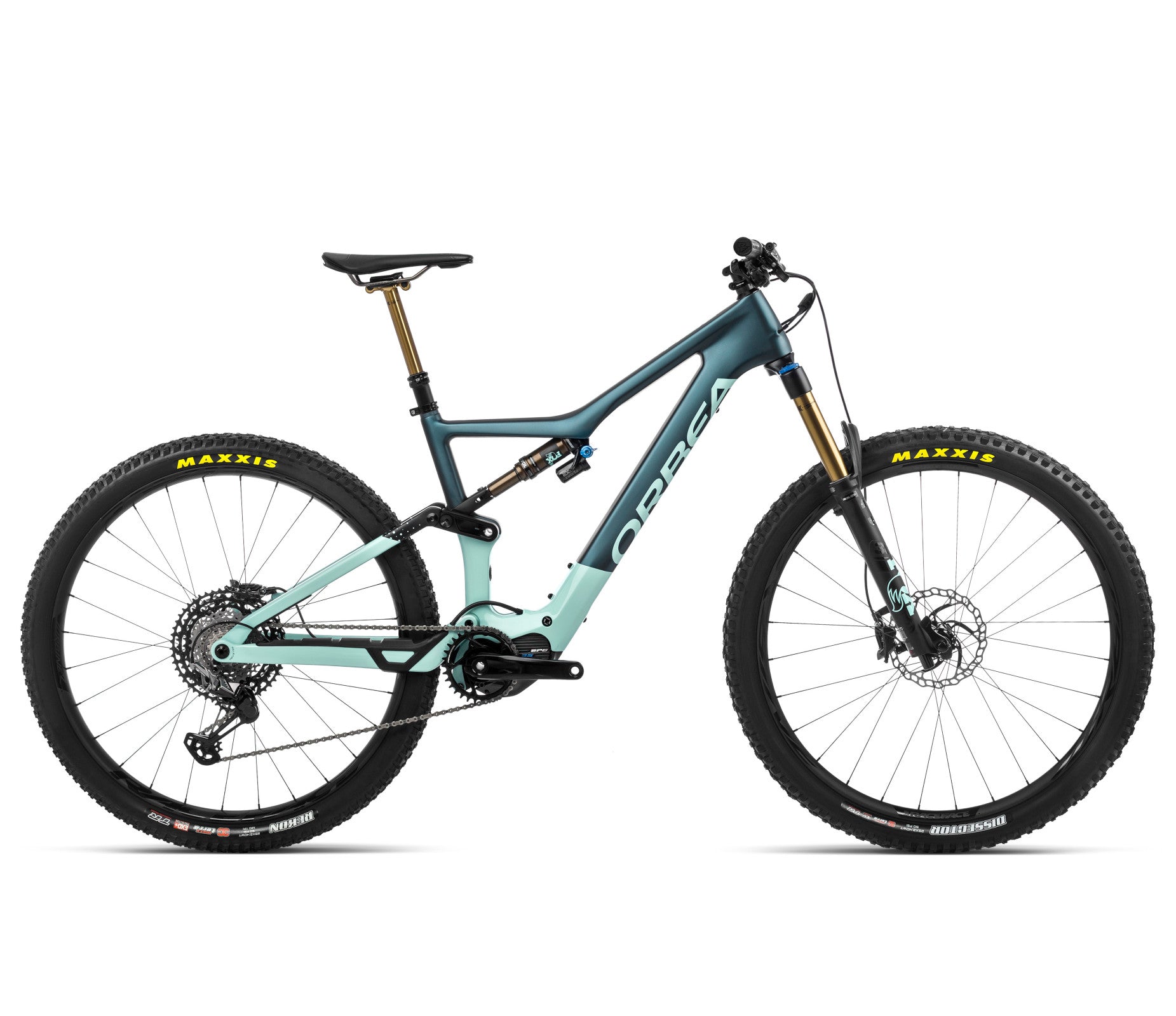 Orbea RISE M-TEAM XL Ice Green (Gloss) - Ocean (Matte)