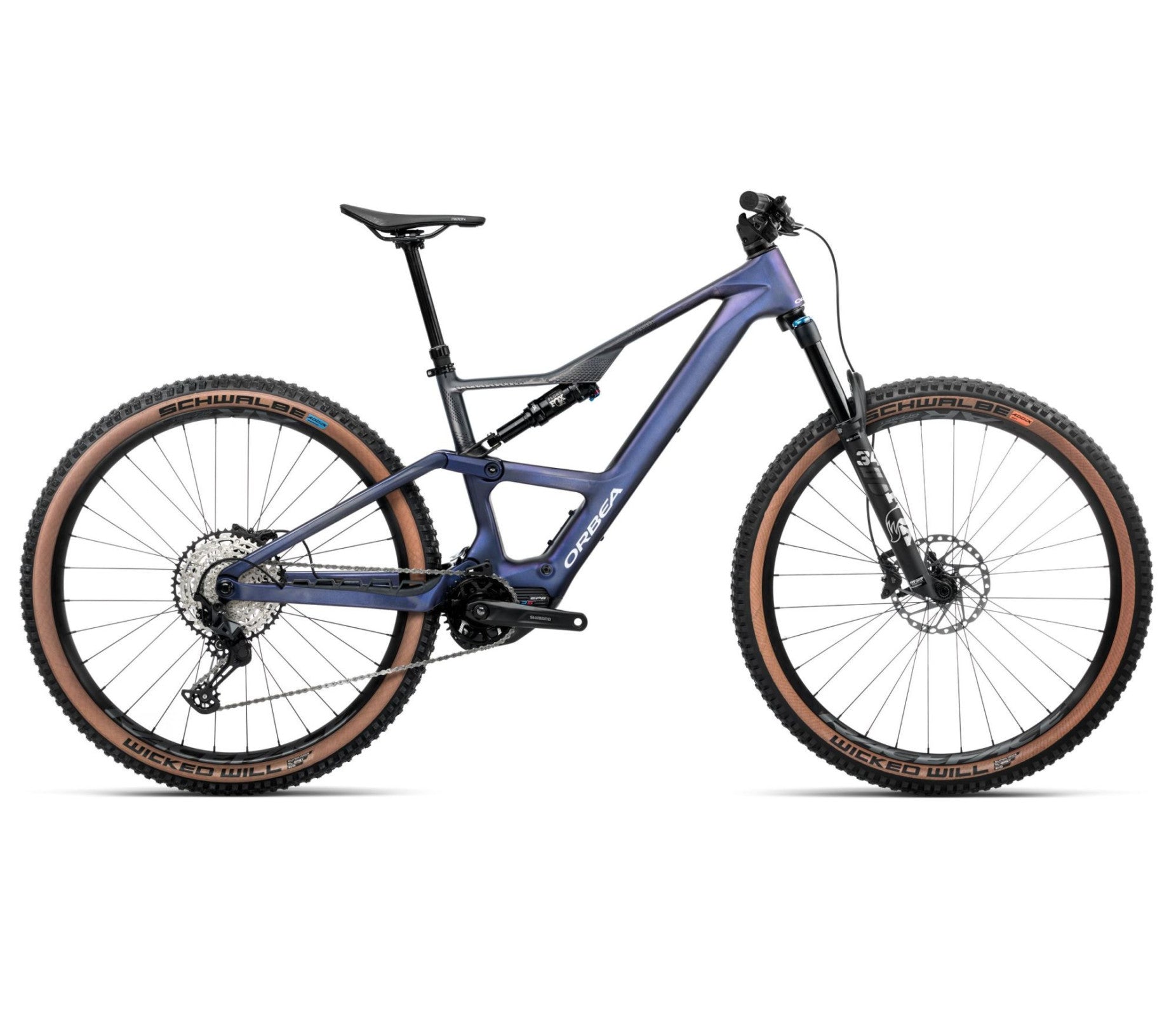 Elektrinis dviratis Orbea RISE SL M20 420W 20mph / Tanzanite Carbon View - Carbon Raw (Matt)