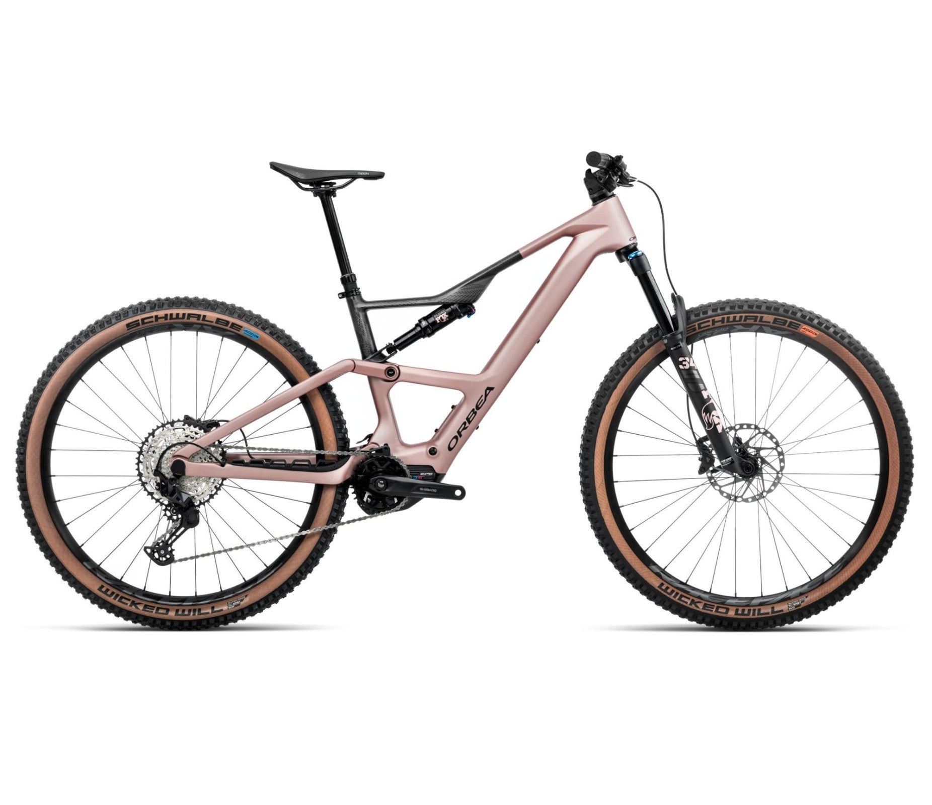 Elektrinis dviratis Orbea RISE SL M20 630W / Desert Rose - Carbon Raw (Matt)