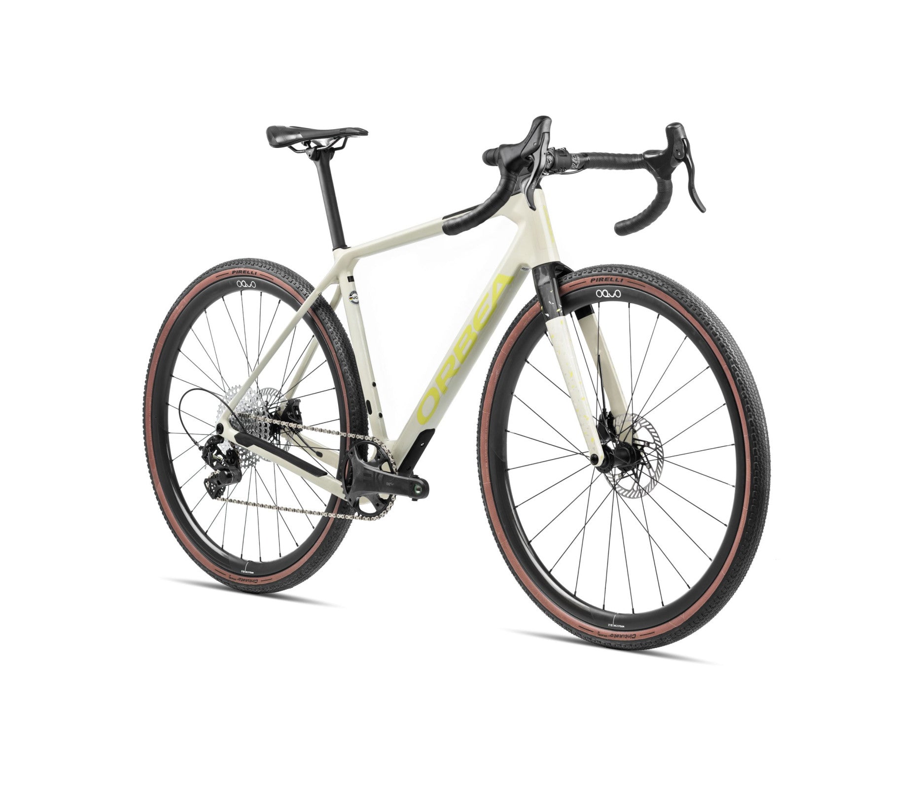 Dviratis Orbea TERRA M22TEAM 1X / Ivory White - Spicy Lime (Gloss)