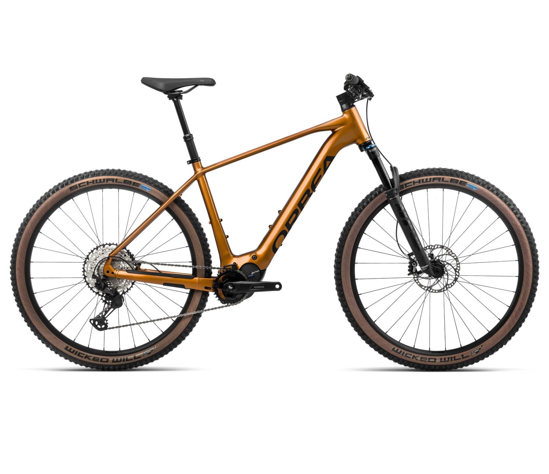 Elektrinis dviratis Orbea URRUN 10 / Leo Orange (Gloss) - Black (Matt)
