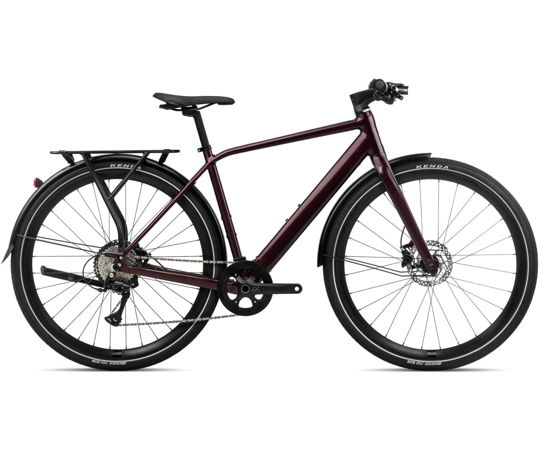 Elektrinis dviratis Orbea VIBE H30 EQ / Metallic Burgundy Red (Gloss)