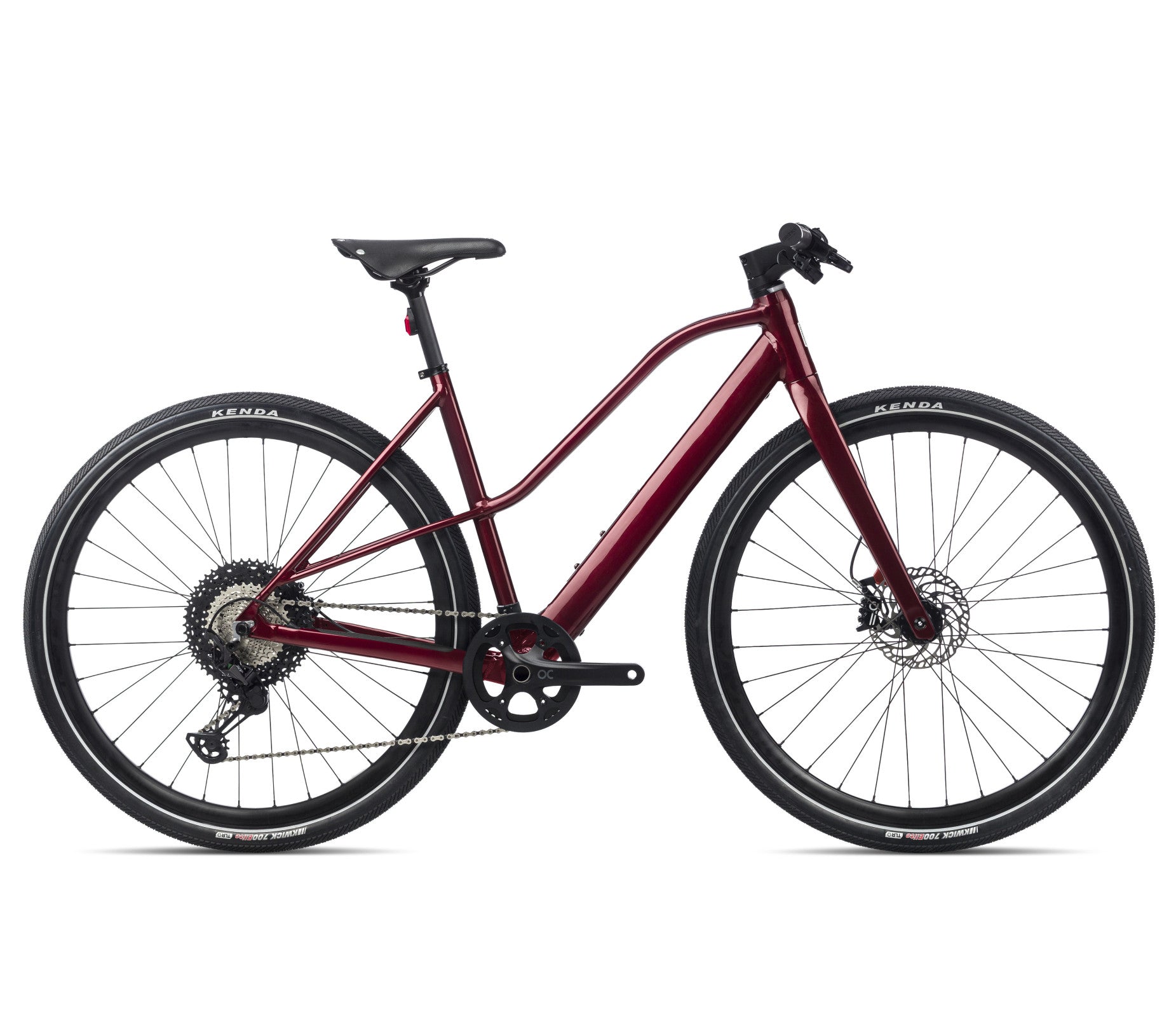 Elektrinis dviratis Orbea VIBE MID H10 / Metallic Dark Red (Gloss)