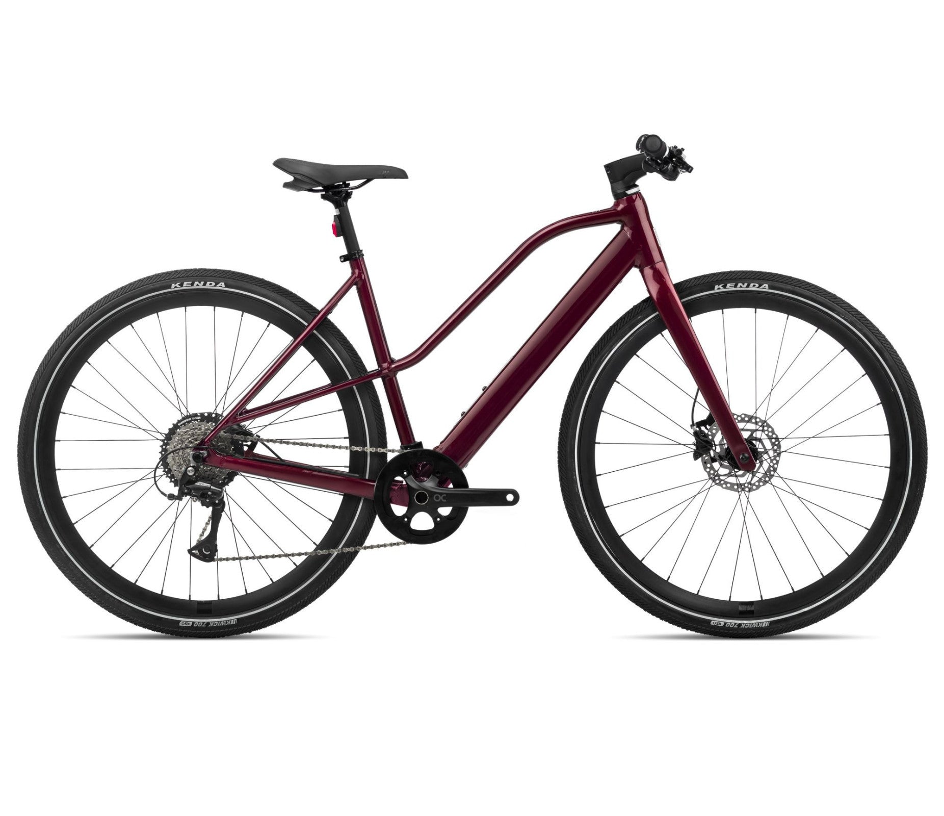 Elektrinis dviratis Orbea VIBE MID H30 / Metallic Burgundy Red (Gloss)
