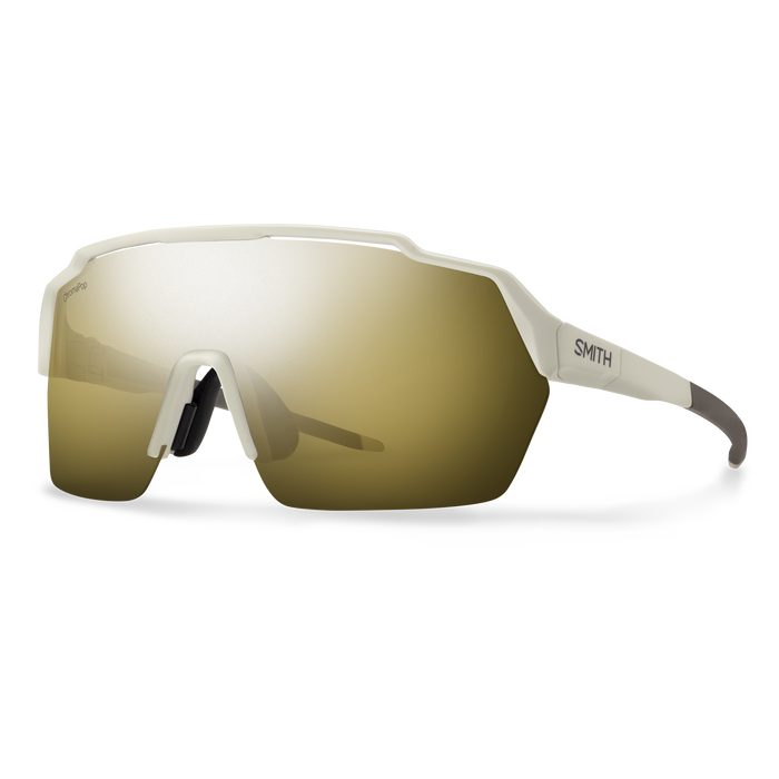 Akiniai Smith SHIFT SPLIT MAG / Matte Bone + ChromaPop Black Gold Mirror