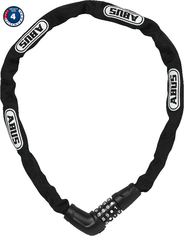 Spyna ABUS 5805C/75 BK Steel-O-chain / Black