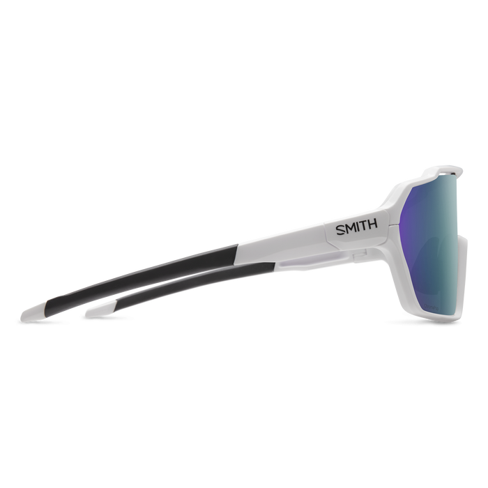 Akiniai Smith SHIFT MAG / White + ChromaPop Violet Mirror