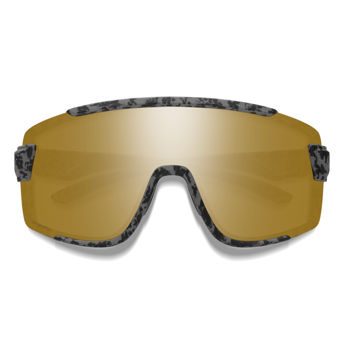 Akiniai Smith WILDCAT / Matte Gray Marble + ChromaPop Polarized Bronze Mirror